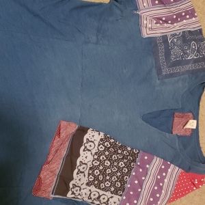 We The Free Patchwork tunic